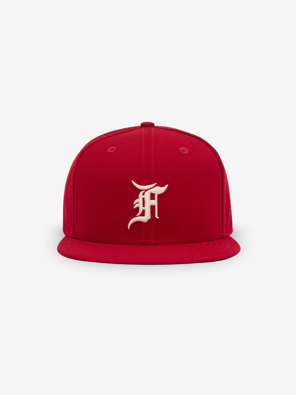 Fear of God Essentials New Era 59Fifty Fitted Red