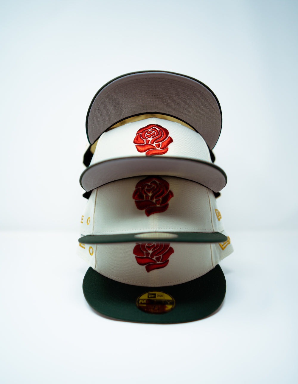 Neo Pasadena x New Era Scarlet Rose 59fifty Fitted Chrome/Green