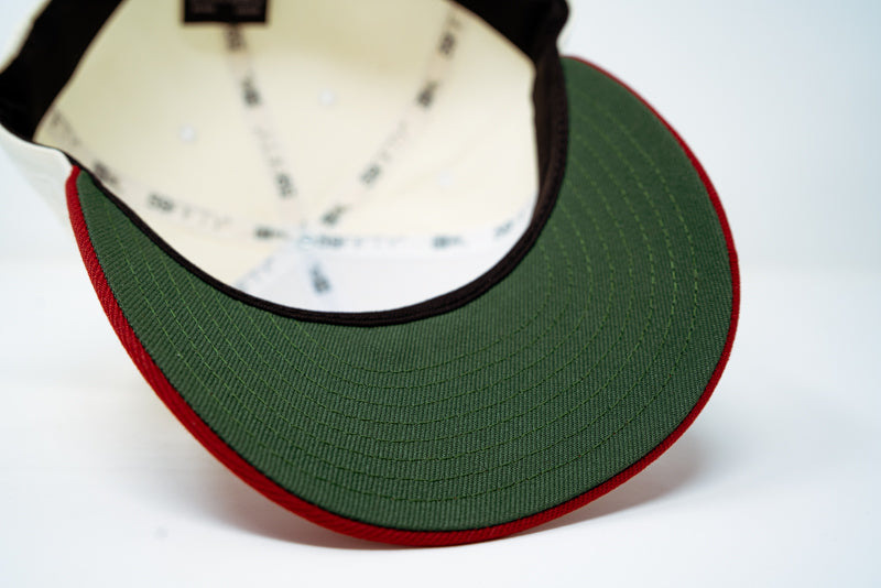 New Era Neo39 Rose Bouquet 59fifty Fitted Hat Chrome/Scarlet Red