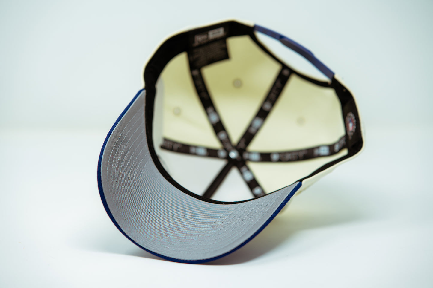 New Era LA Dodgers 2025 World Champions 940 A-Frame Snapback White/Royal Blue
