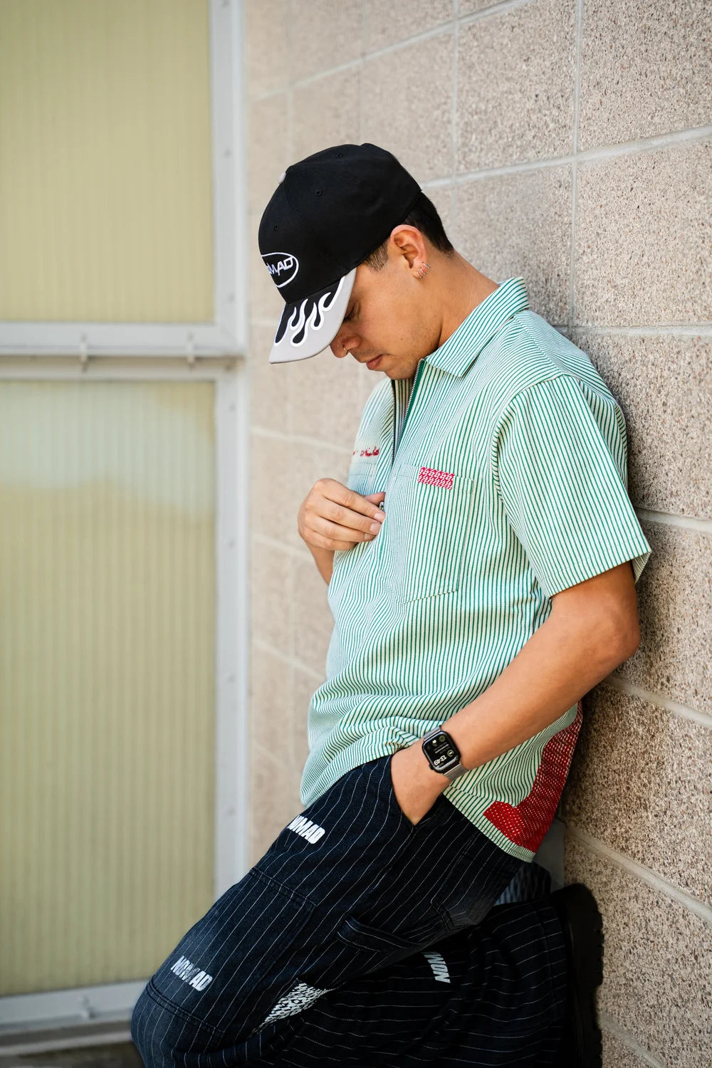 Nomad Workmen's Kate Moss Shirt Green