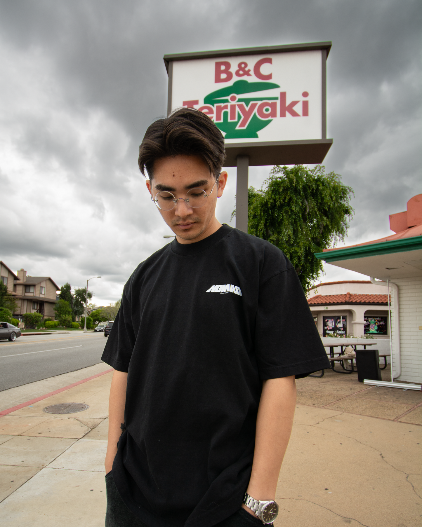 Nomad Skyline T-Shirt Black