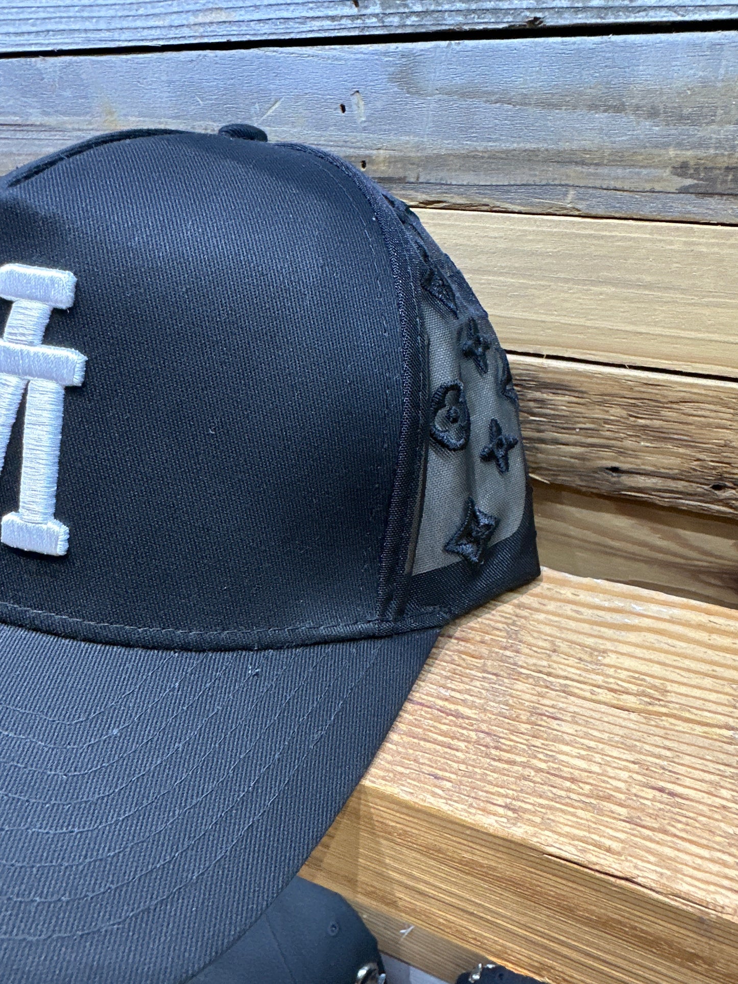 KTH LA Monogram Mesh Snapback Black