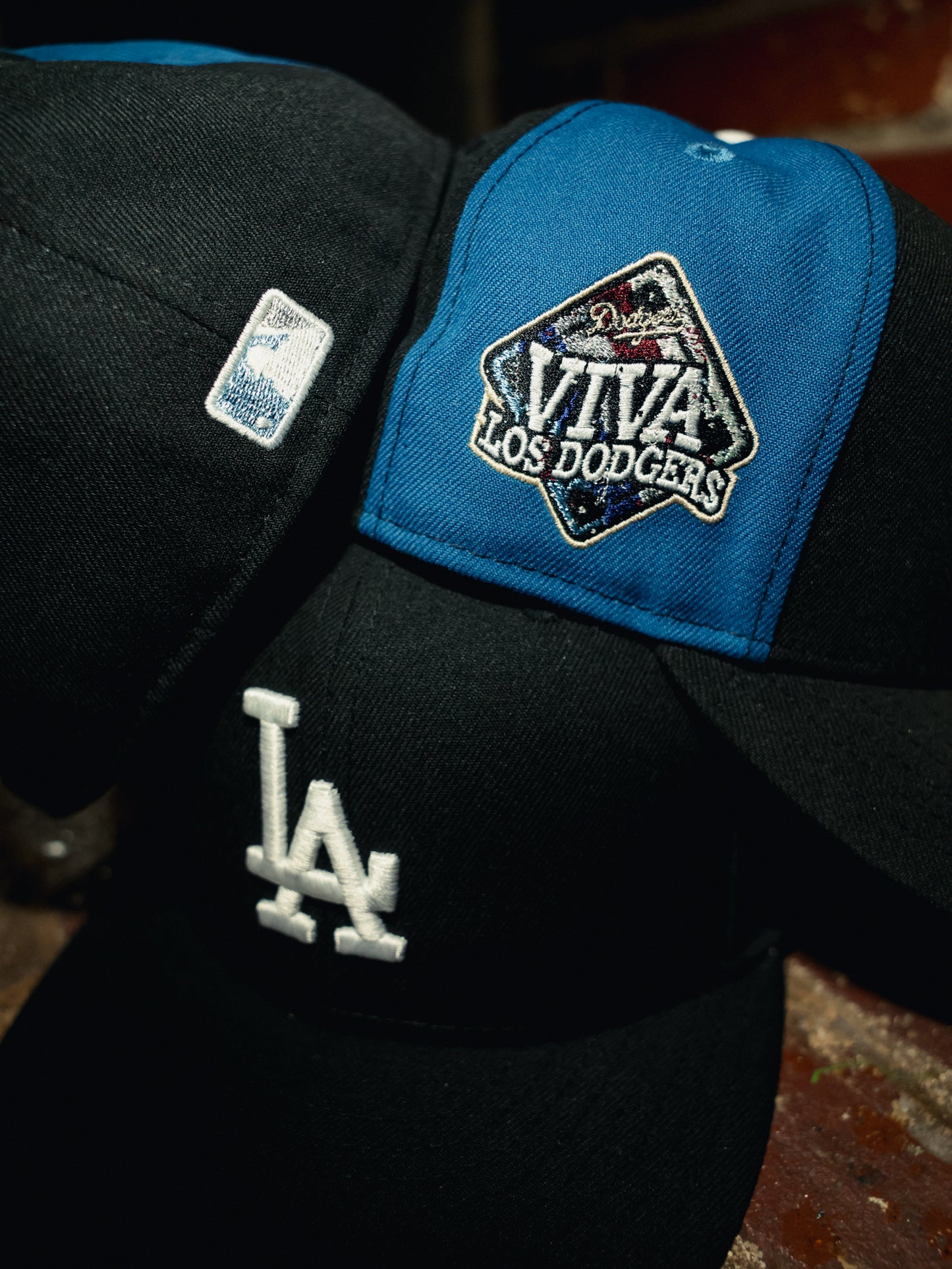 New Era 5950 LA Dodgers Viva Los Dodgers "Here & Now" Black/Blue