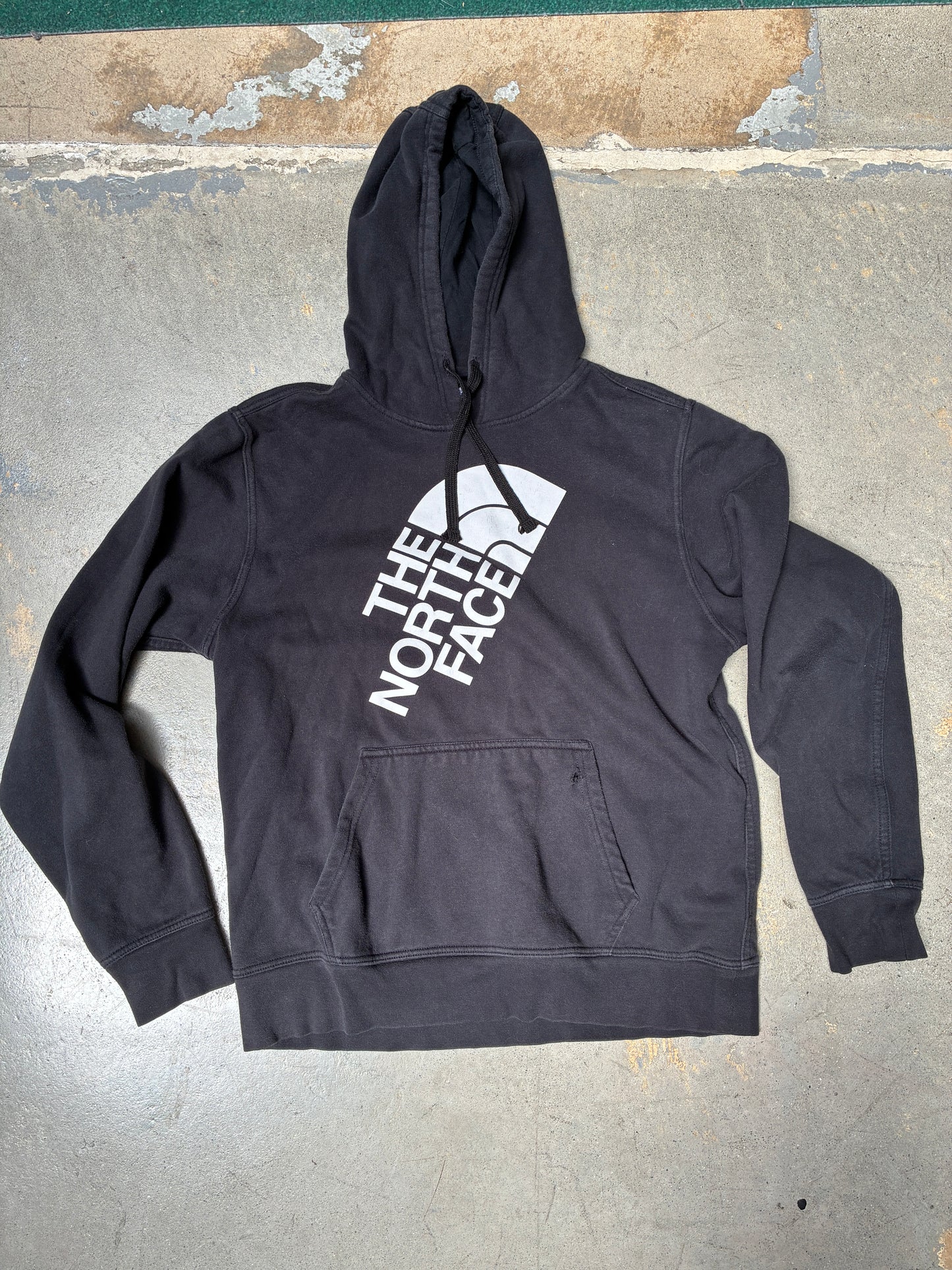 Northface Logo Hoody Black Medium (Pre-Owned)