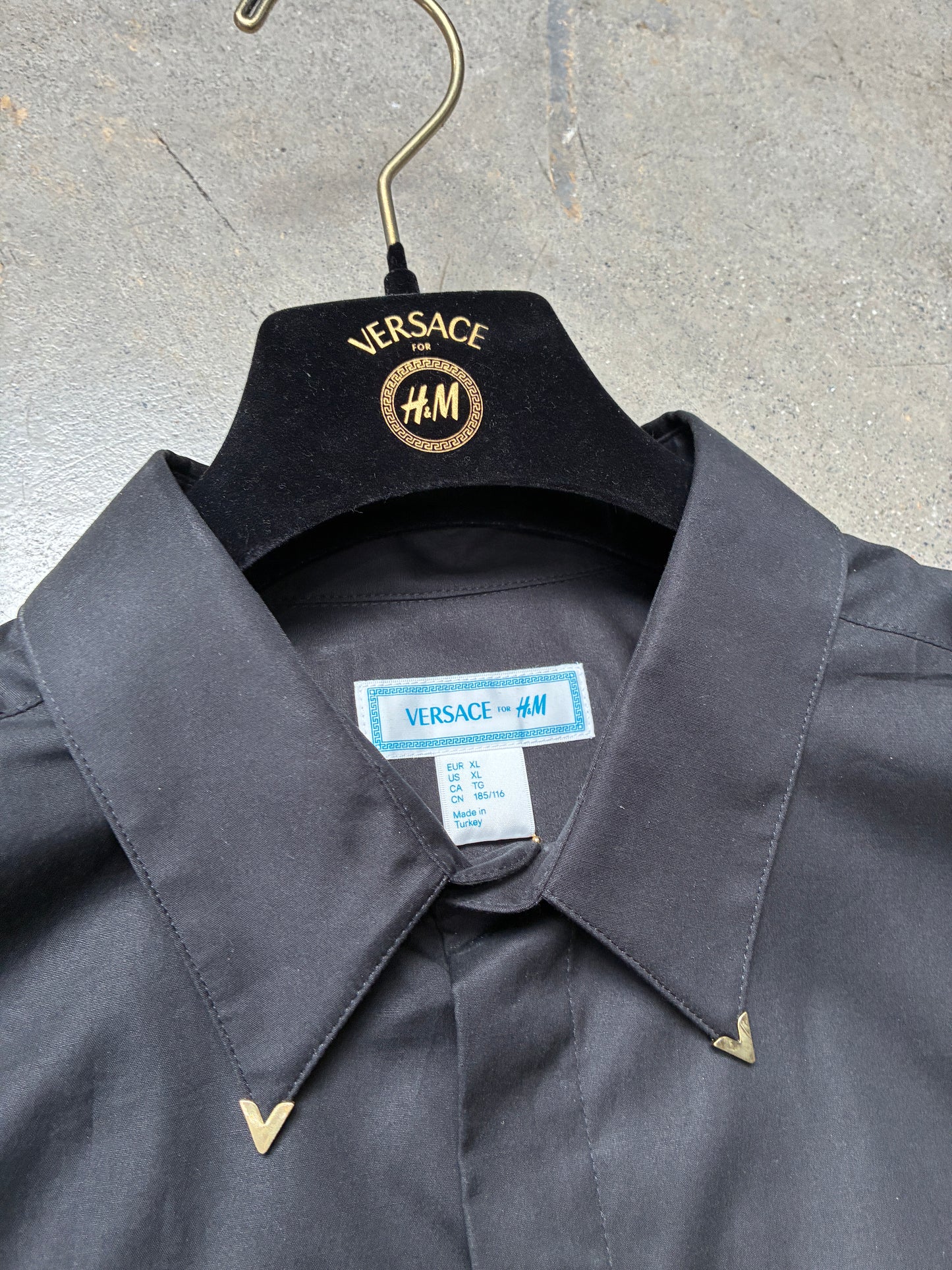 Versace x H&M Button-Up Shirt Black XL