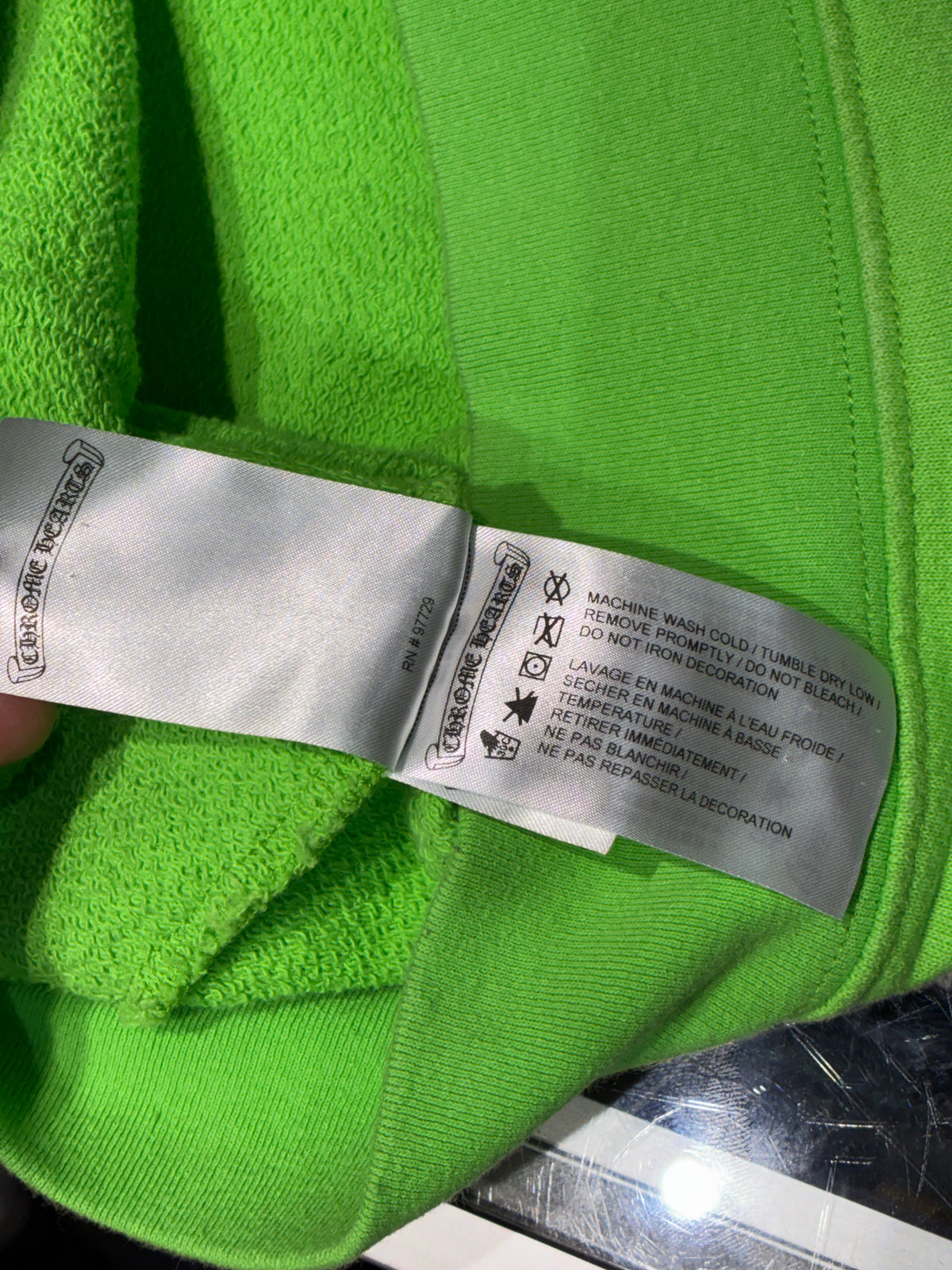 Chrome Hearts Sex Records Matty Boy Hoodie Green (Pre- Owned)
