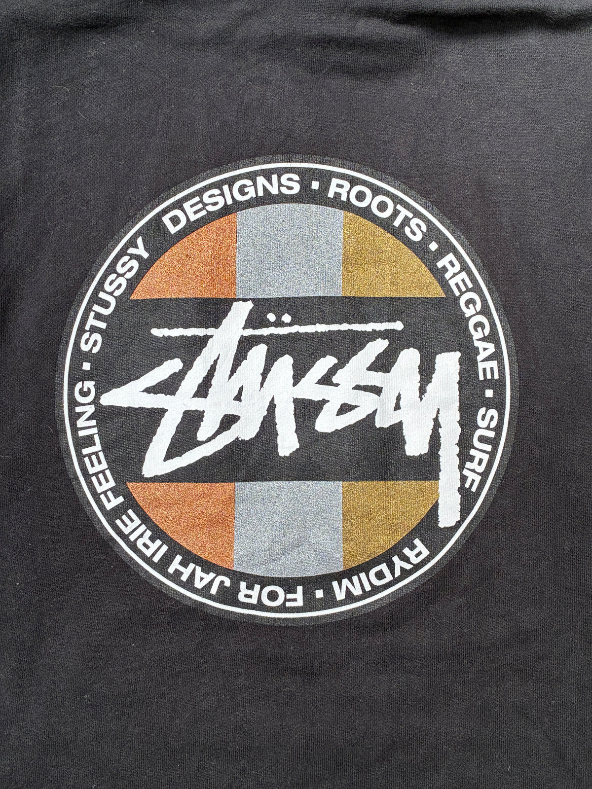 Vintage Stussy Hoodie Black Medium (Pre-Owned)