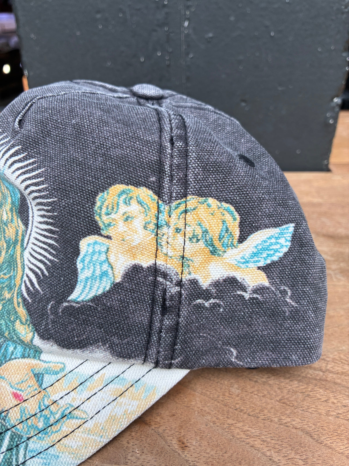 Supreme Jesus 5 Panel Hat (Black)