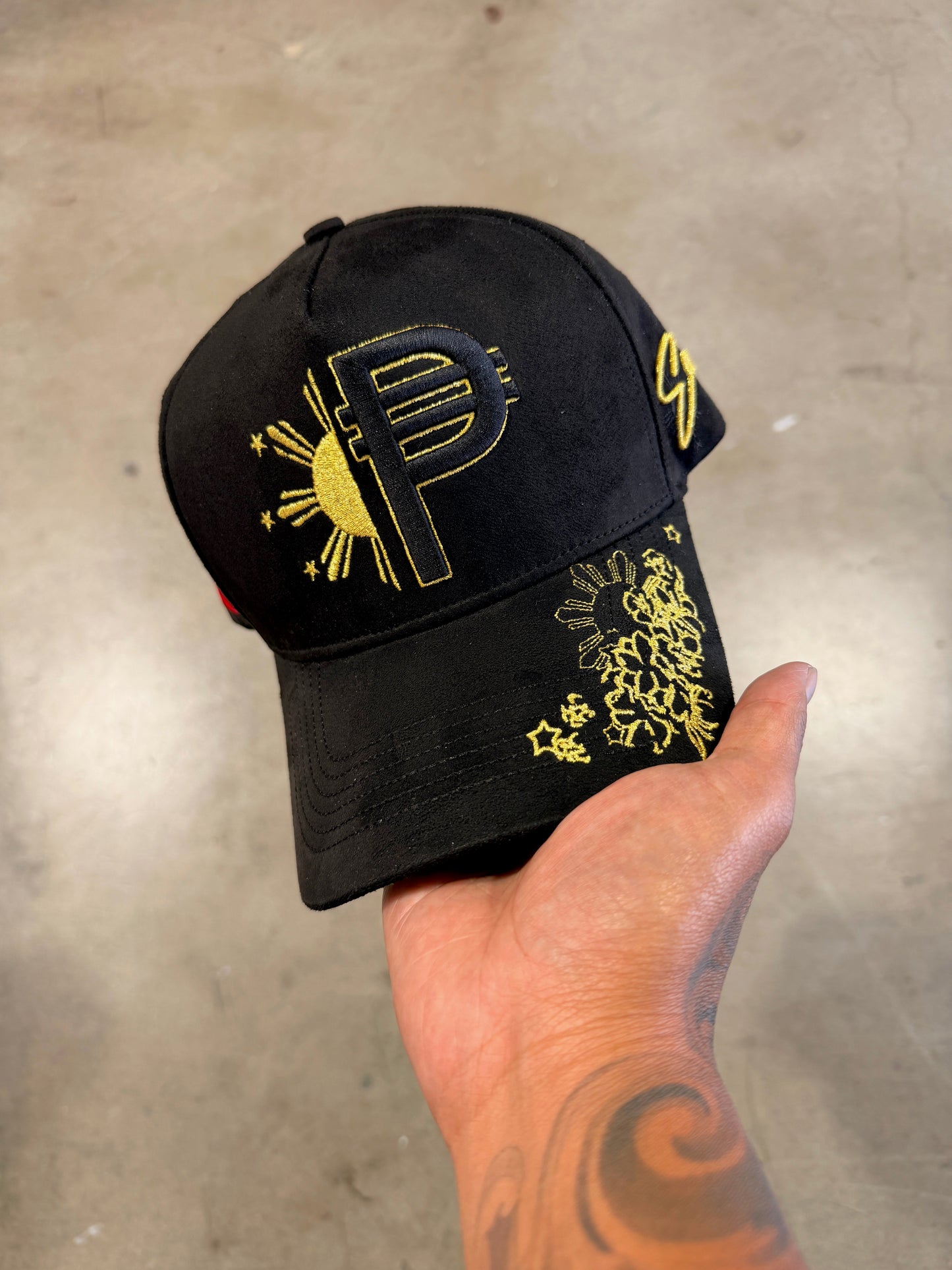 Eazy LA City Lights of Manila Snapback Hat Black