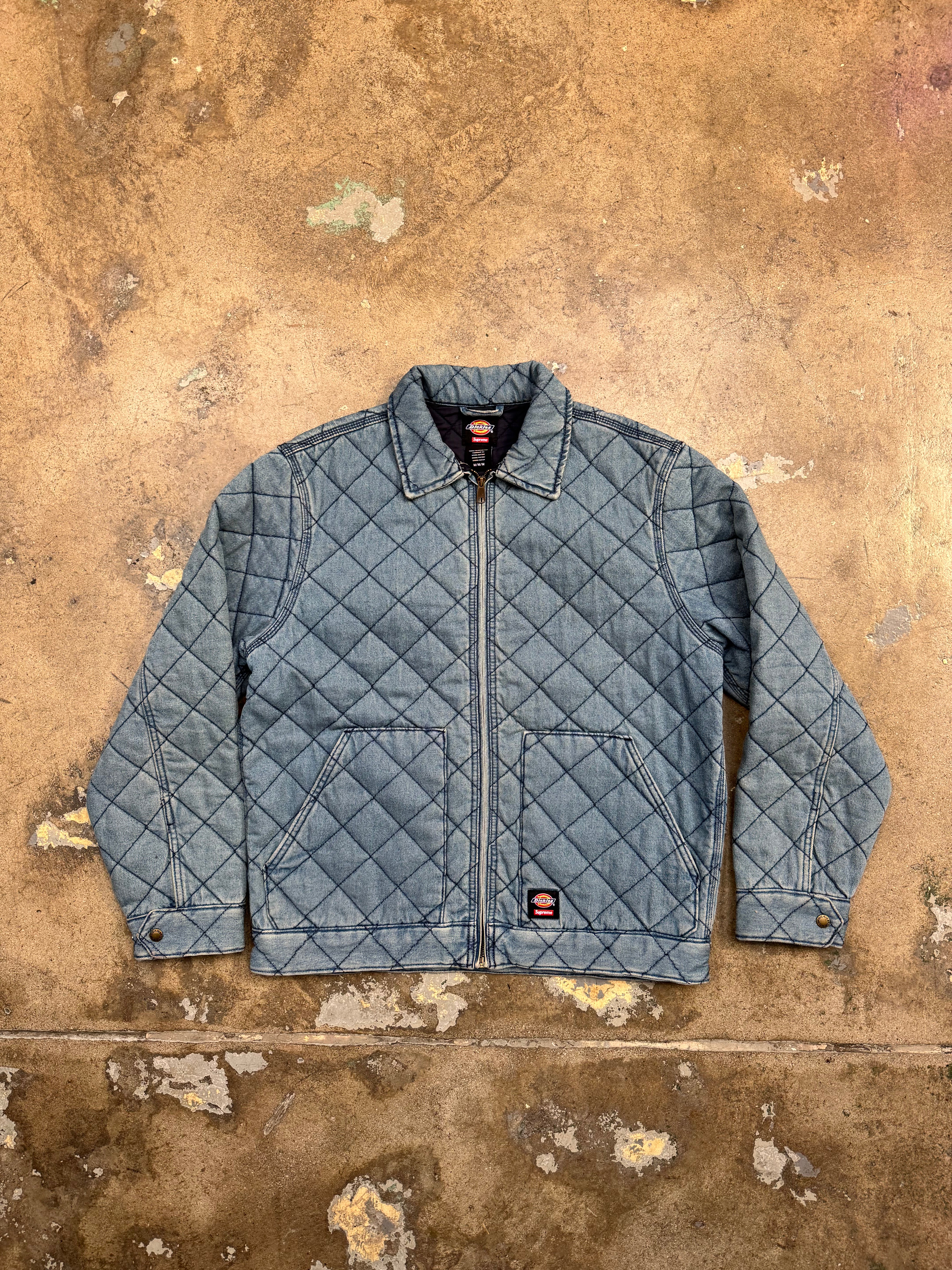 Supreme Quilted Work Jacket Denim M – FRNDS + FLWRS by NEO PASADENA Supreme Quilted Work Jacket Denim M – FRNDS + FLWRS by NEO PASADENA