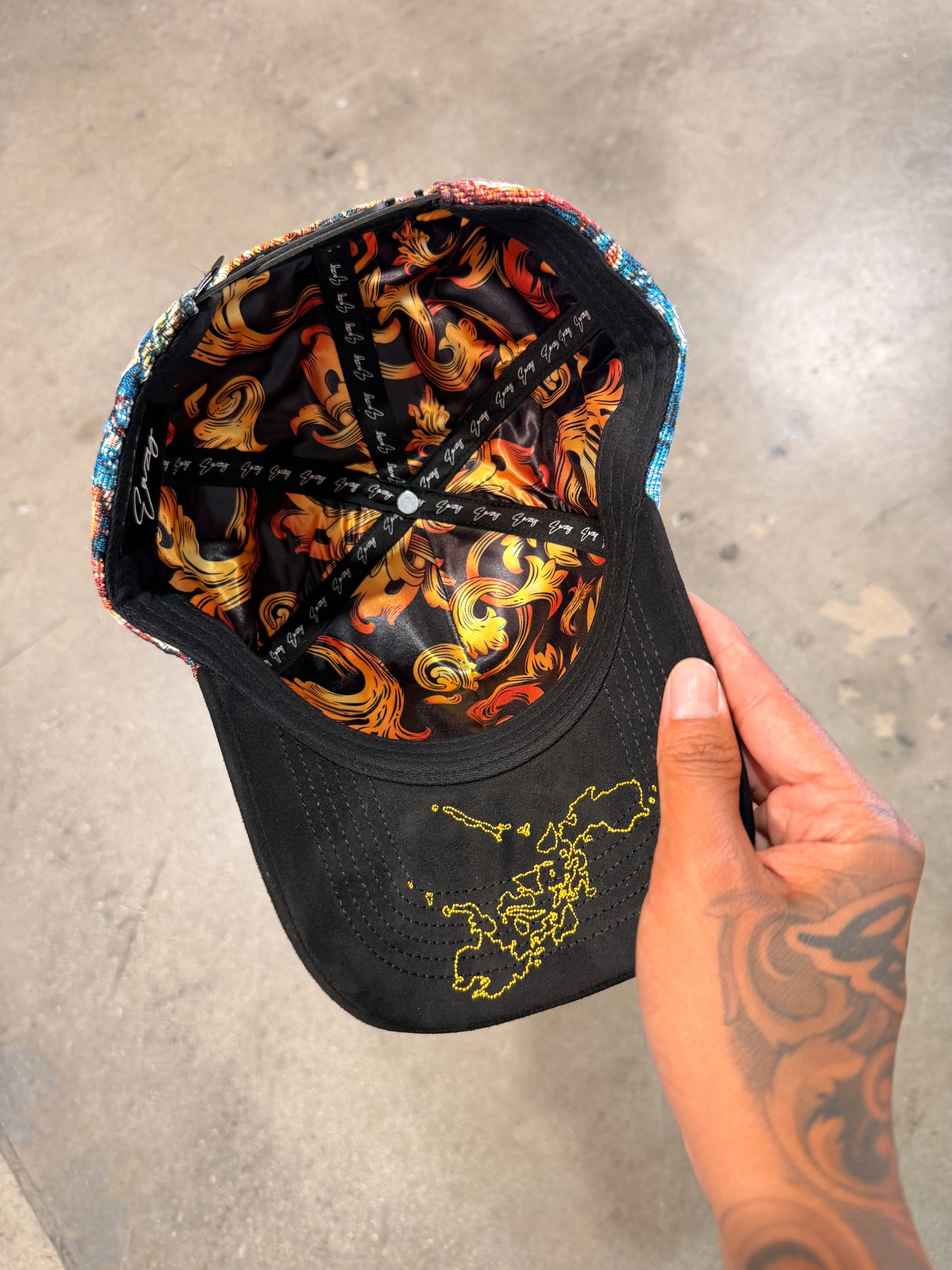 Eazy LA Lola's Tapestry Snapback Botanical