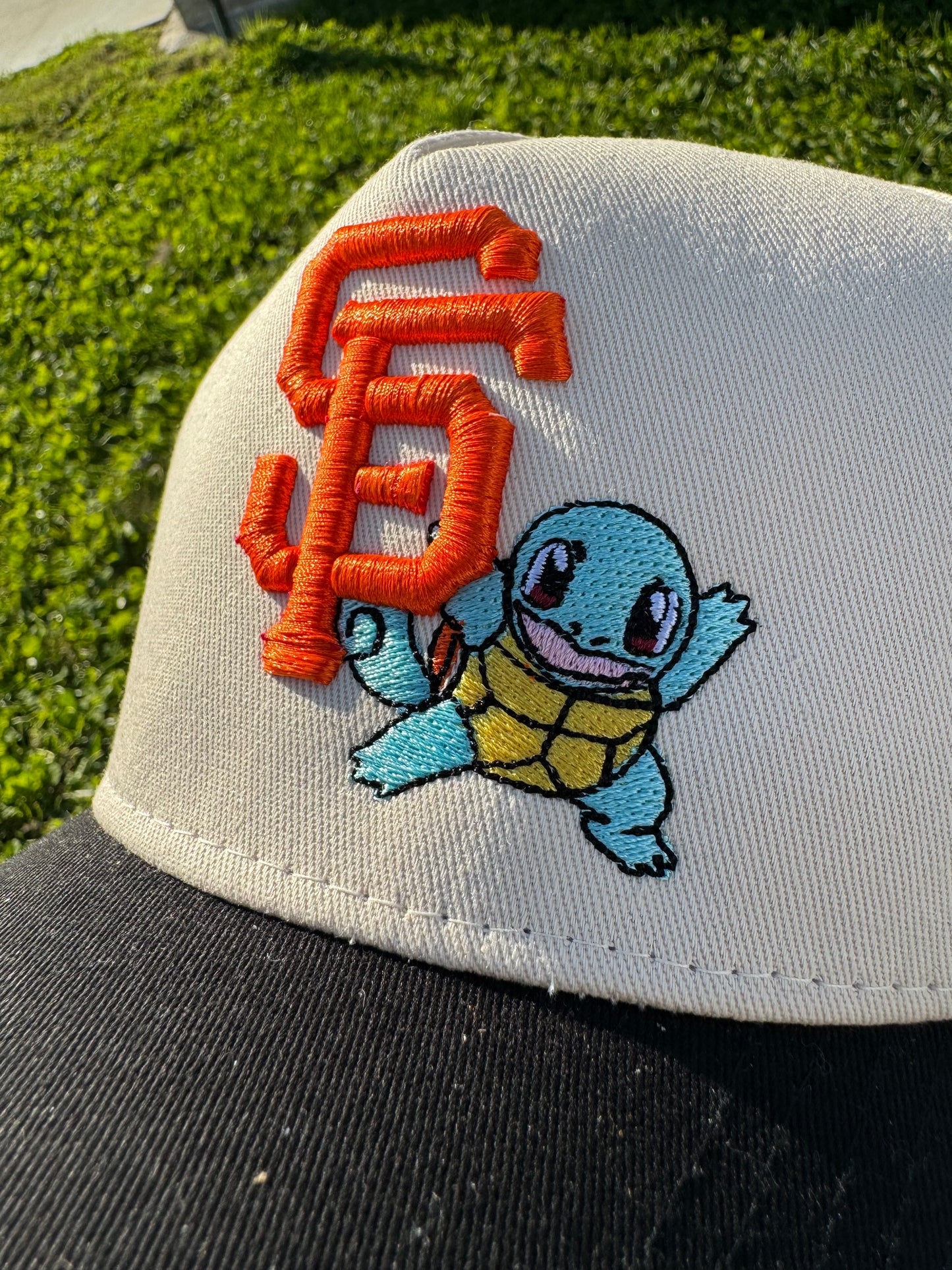 Roadside Museum Bay Area Squirtle Snapback Cream/Black
