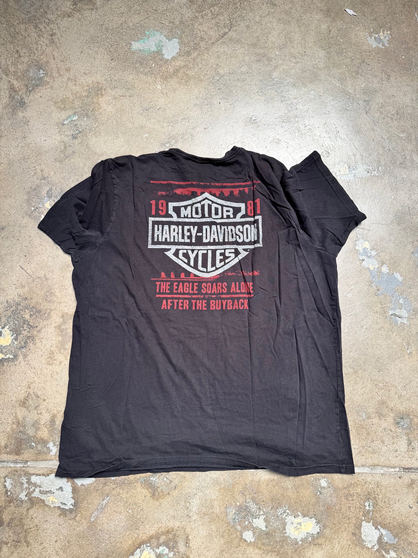 Harley Davidson "Willie" Black T Shirt XXL