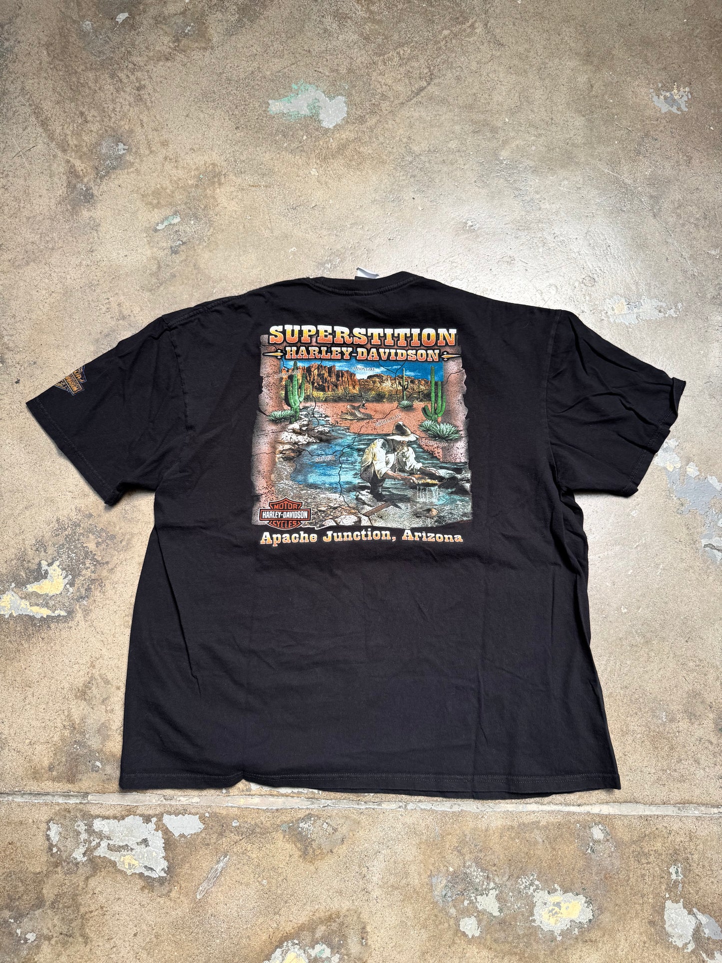 Harley Davidson Apache Junction,AZ black Tshirt XXL