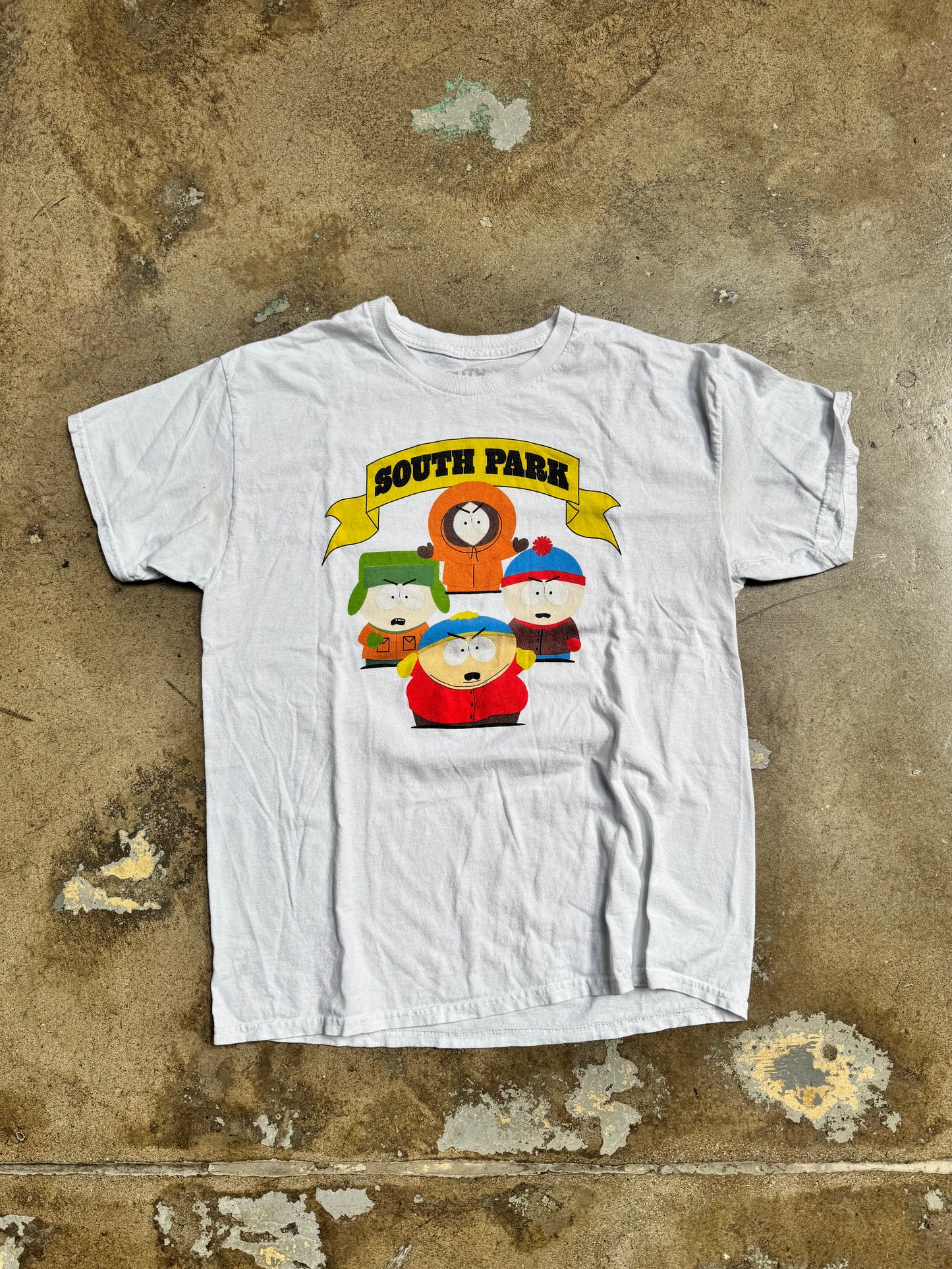 South Park Team T Shirt White L