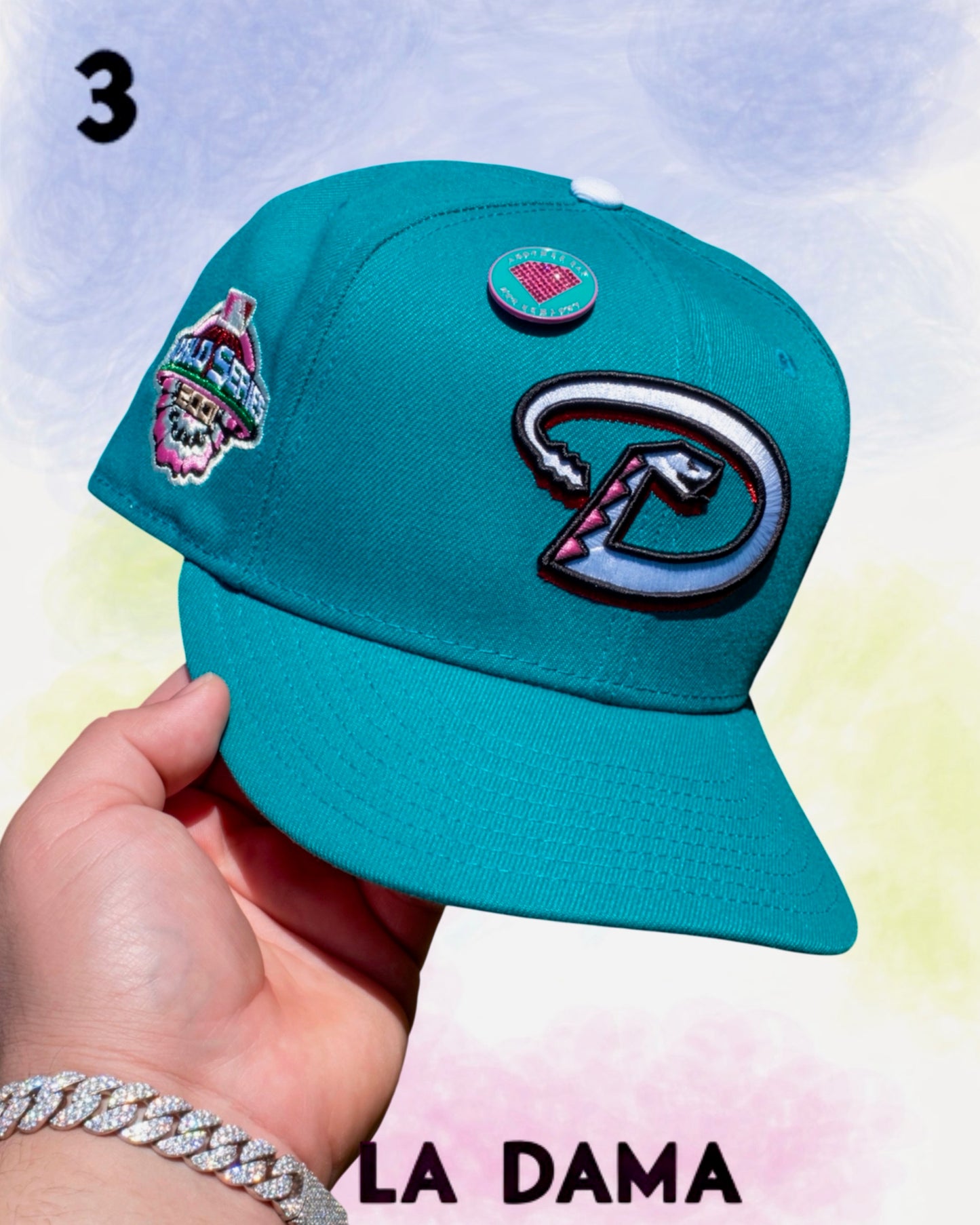 New Era 5950 Arizona Diamondbacks World Series 2001 "La Dama"