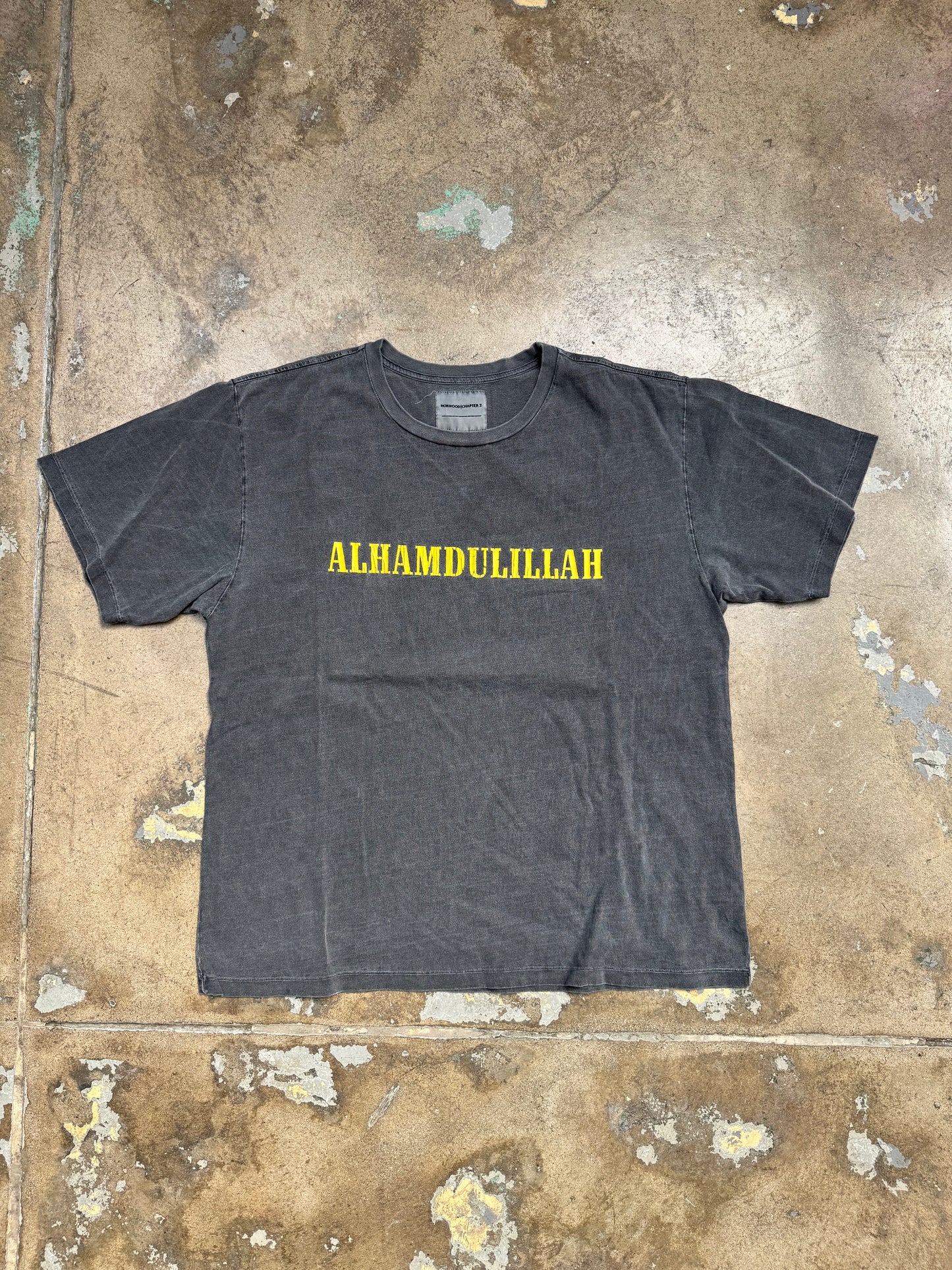 Norwood Alhamdulilla T shirt Wash Black XXL
