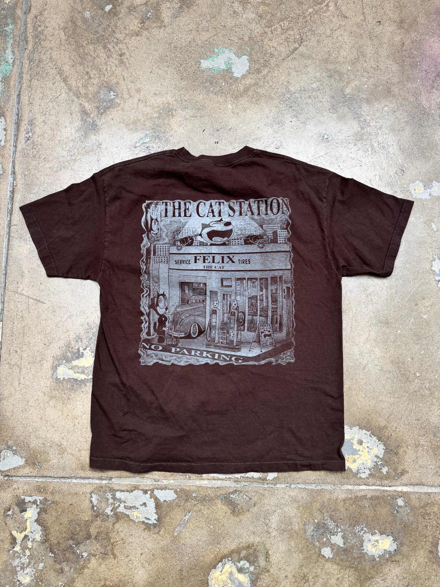 Felix the Cat Chevrolet T Shirt Black XL