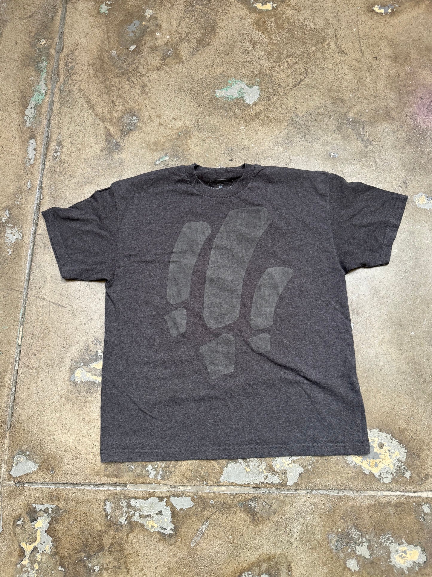 Loud And Obnoxious Exclamation T Shirt Charcoal Grey XL