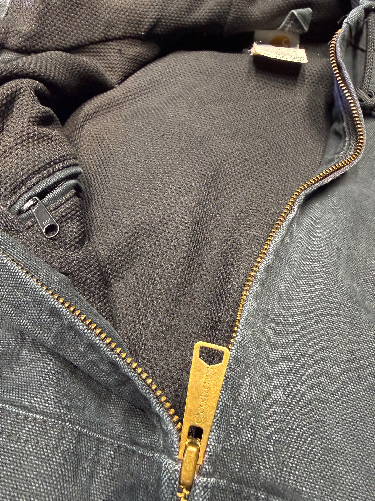 Vintage Carhartt Hooded Workwear Carpeting Jacket Small (Used)