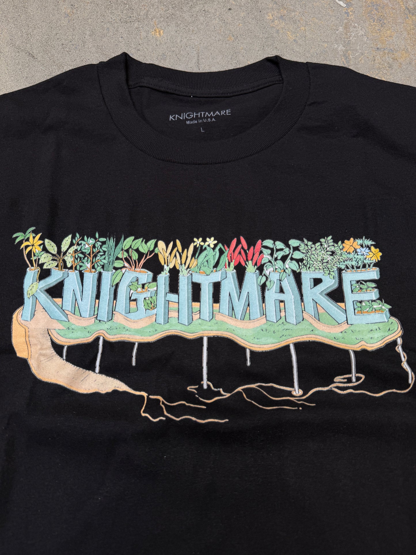Knightmare Meadow T-Shirt Black