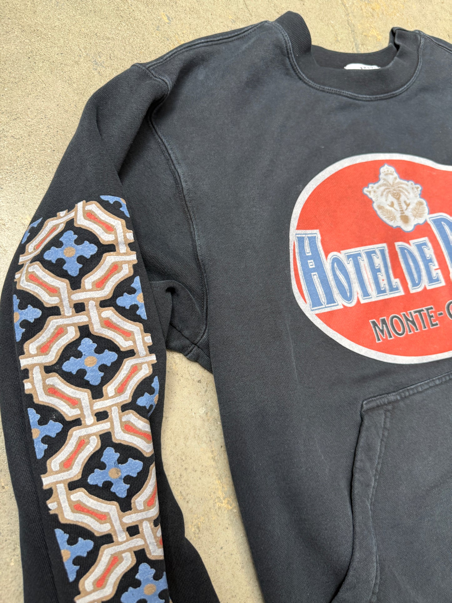Rhude Hotel De Rhude Crewneck Vintage Black Small (Pre-Owned)