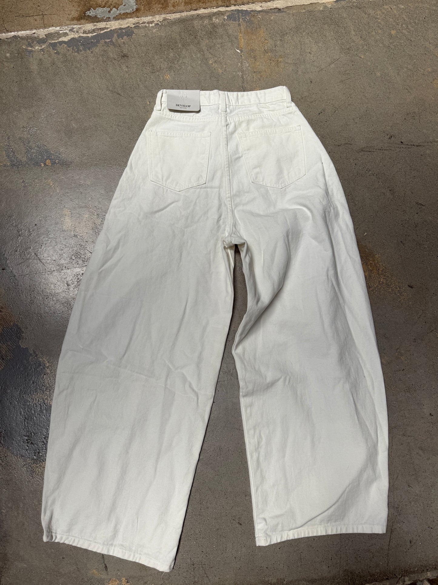 Women's Develop Forty Side Tuck Mega Wide Pants Size 24/25 (S)