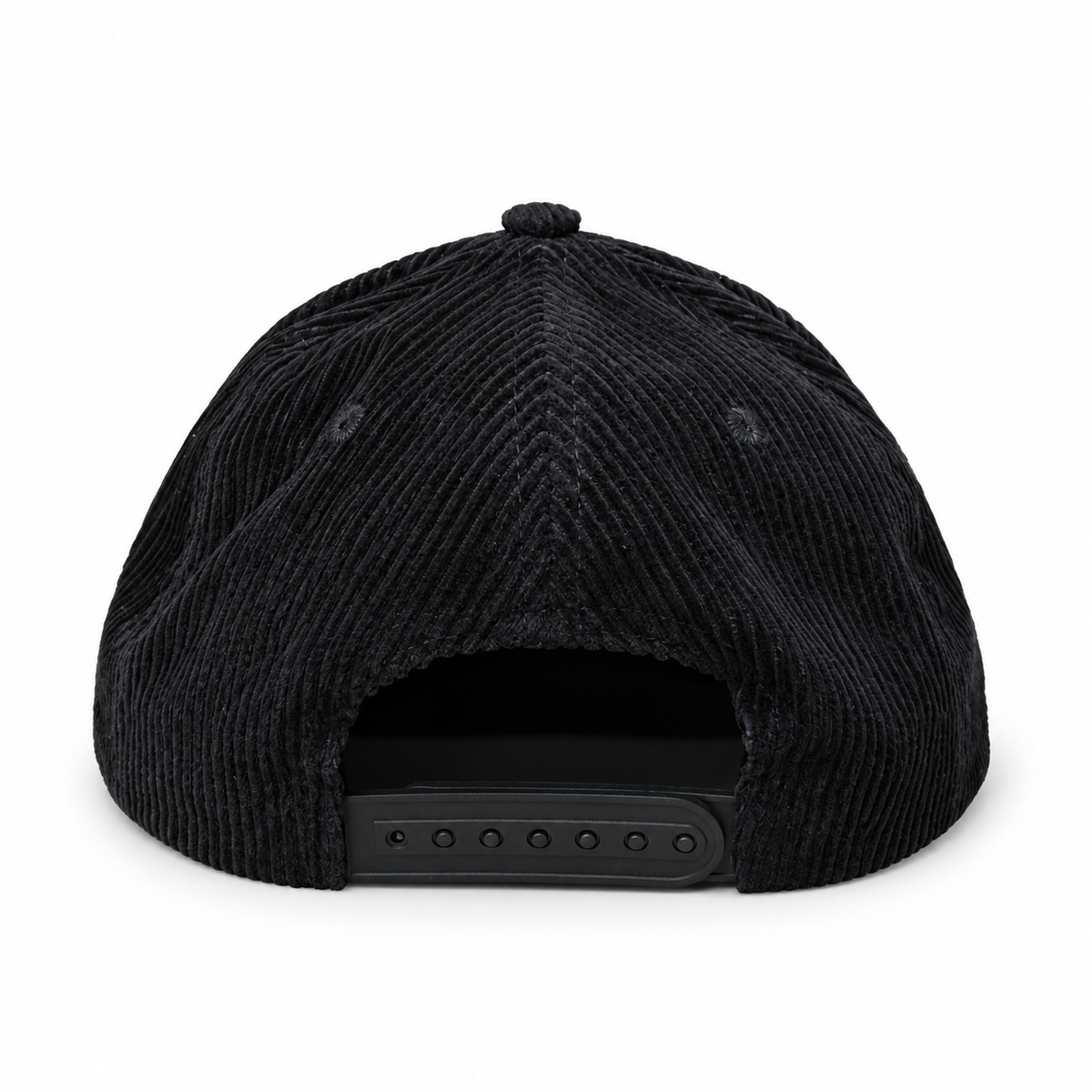 Friends Flowers Corduroy Snapback Black