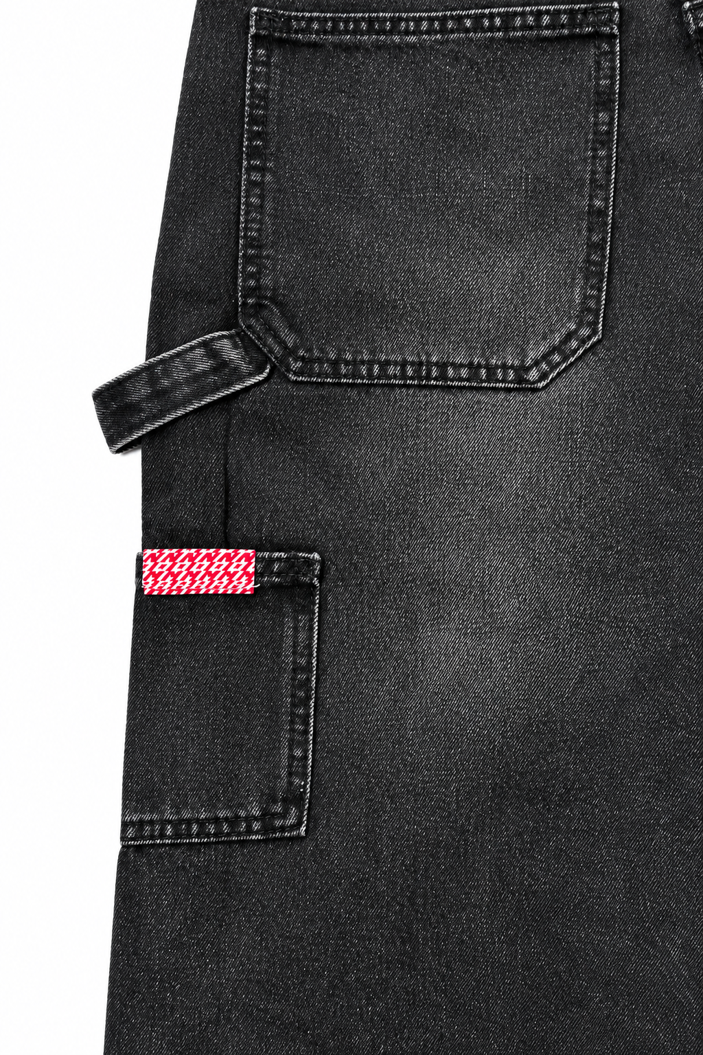 Nomad x Neo Baggy Double knee Carpenter Jorts Black