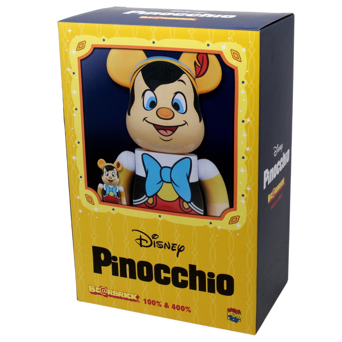 Bearbrick x Disney Pinocchio Set 400% & 100%