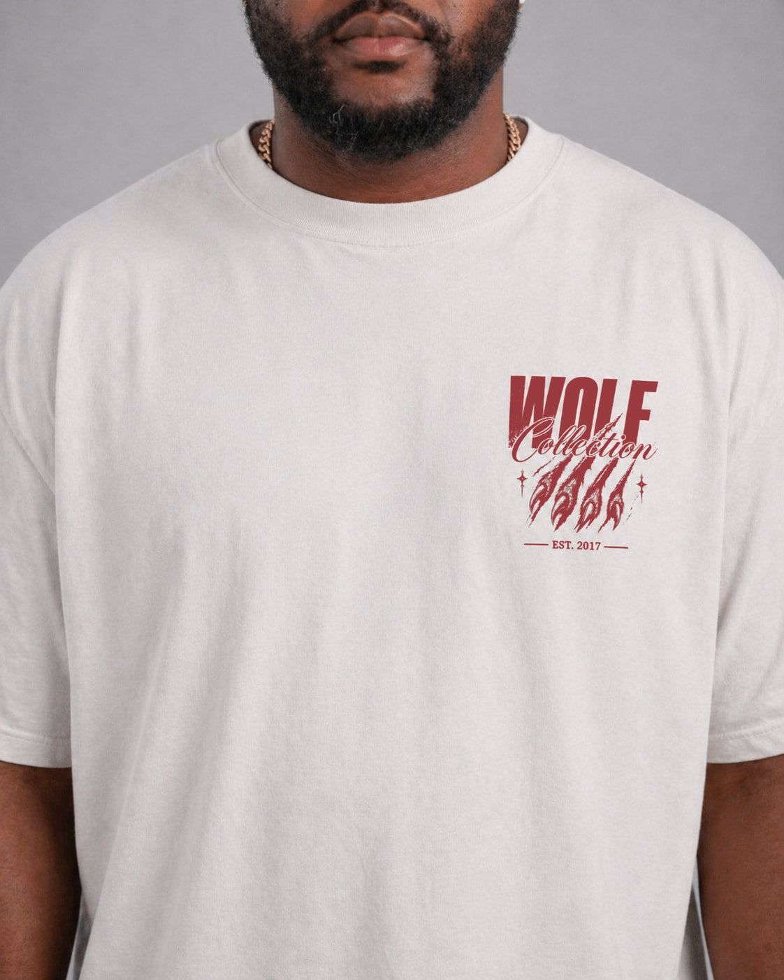 Wolf Collection Claw T-Shirt White