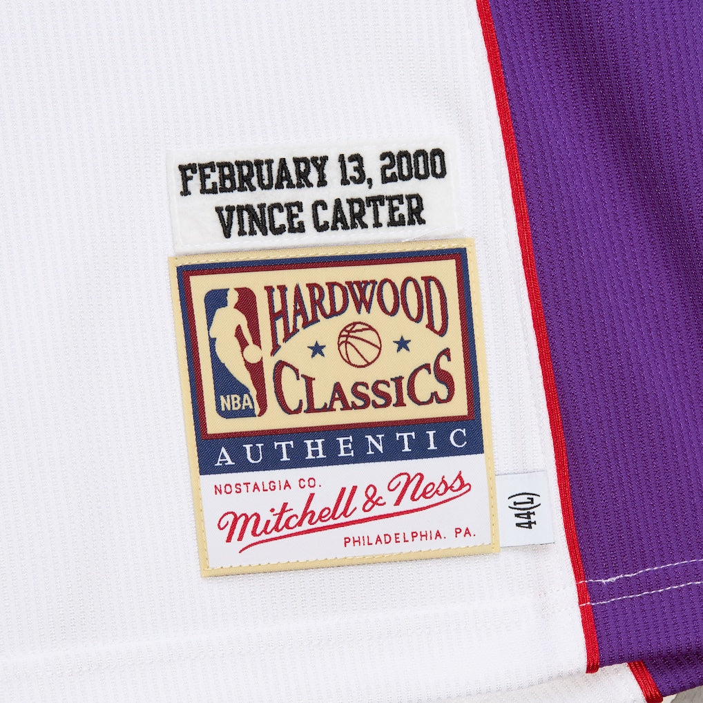 Vince Carter Toronto Raptors White 2000 Authentic NBA All-Star Game Jersey XL