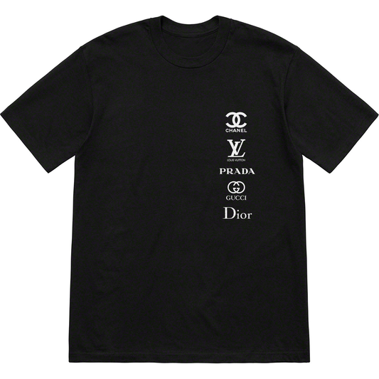 FRNDS+FLWRS You Fake T-Shirt Black