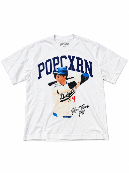 Popcxrn SHOtime T-Shirt White