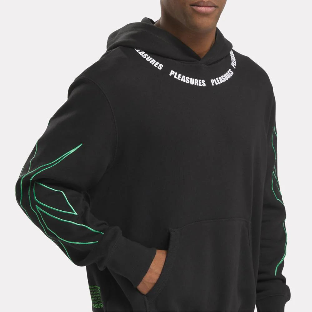Reebok x Pleasures Hoody Black