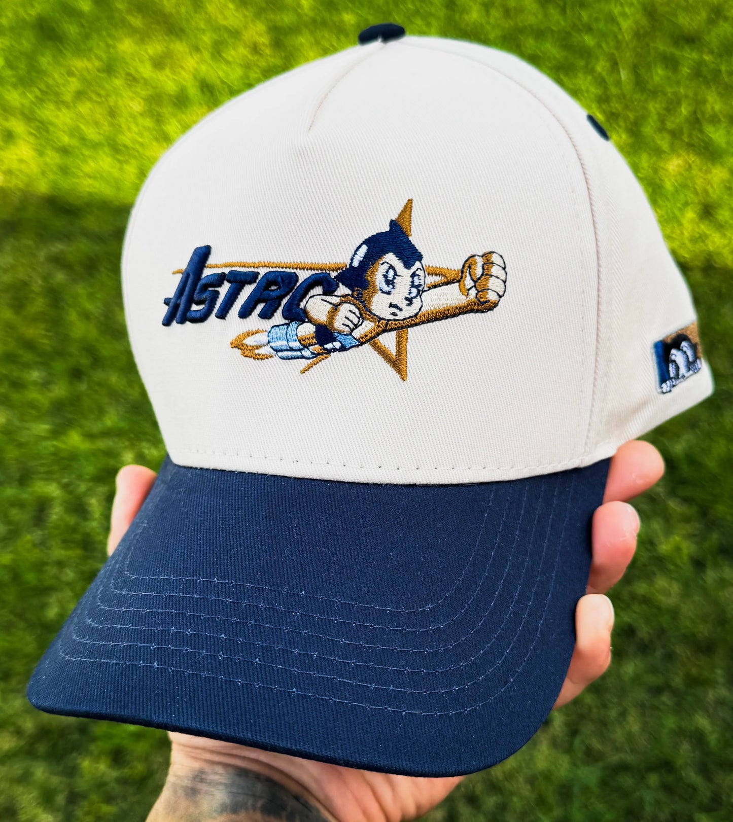 Roadside Museum H-Town Astro Snapback Cream/Black