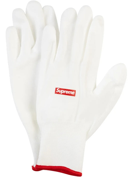 Supreme Rubberized Gloves White