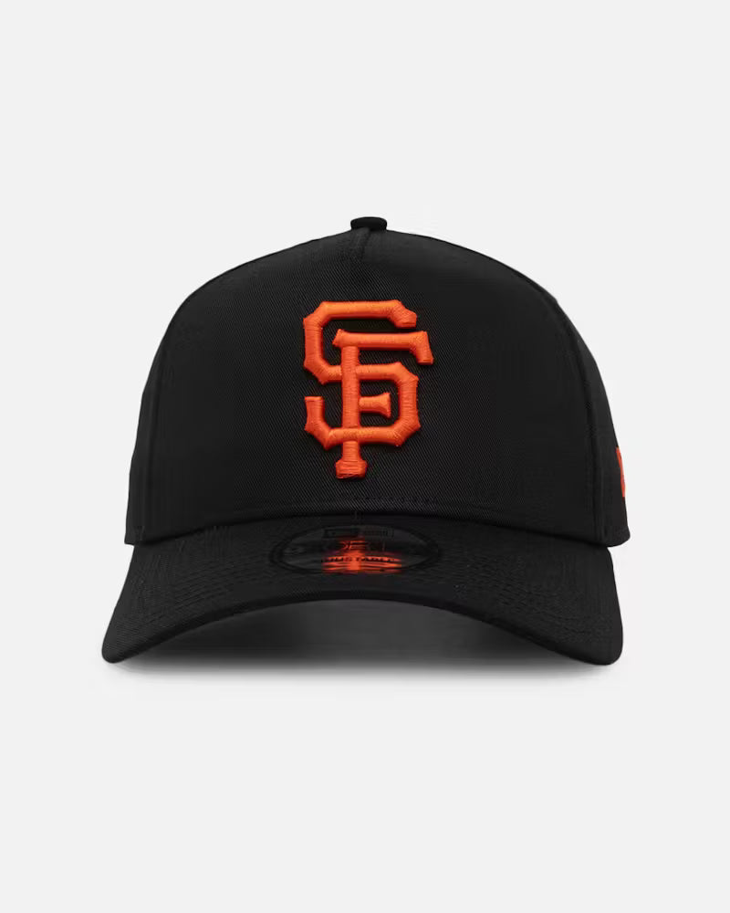 New Era San Francisco Giants 9Forty A-Frame Snapback Black OS