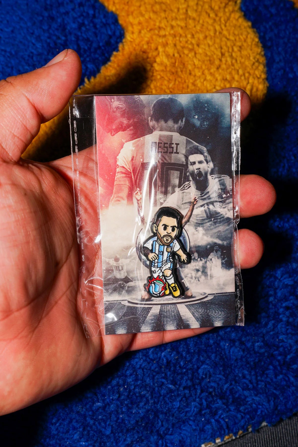 Vav Fitted's Messi Pin