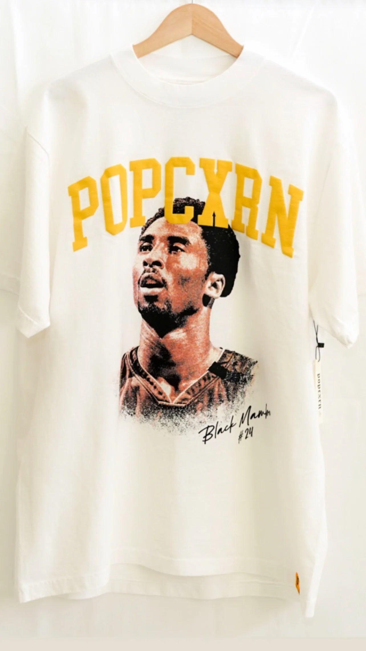 Popcxrn HWC Black Mamba T-shirt White