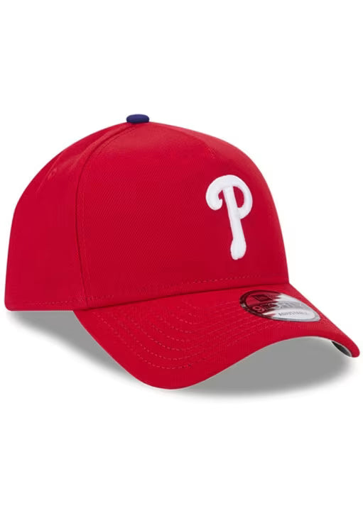 New Era Philadelphia Phillies 9FORTY A-frame Red Snapback