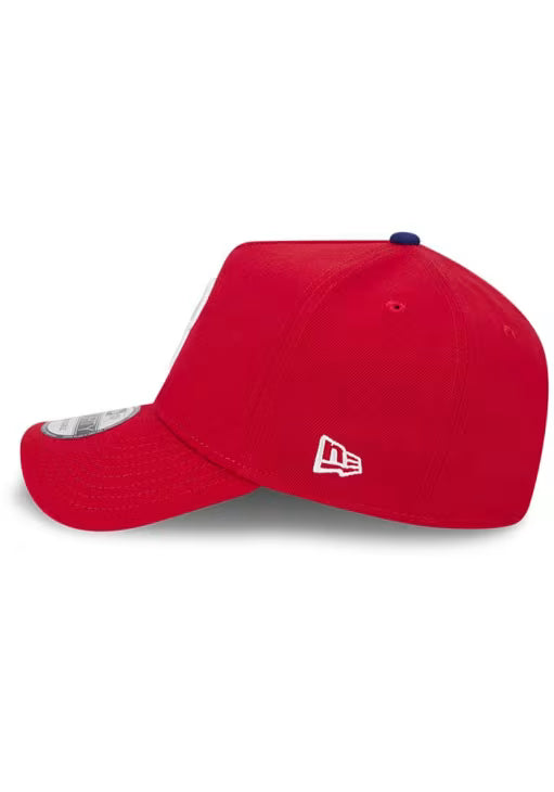 New Era Philadelphia Phillies 9FORTY A-frame Red Snapback