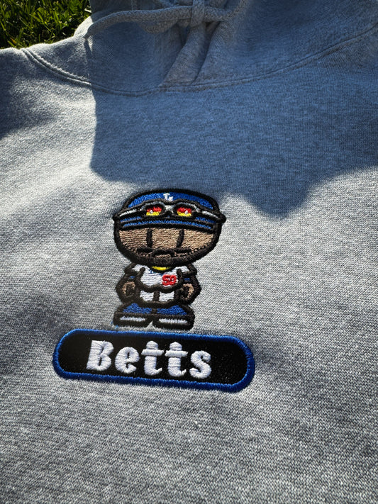 Roadside Museum Mookie Racer Hoodie Grey