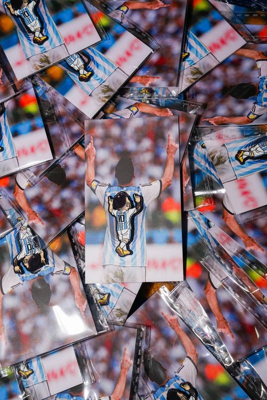 Vav Fitted's Messi Celebration Pin