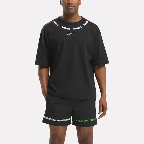 Reebok x Pleasures T-Shirt Black