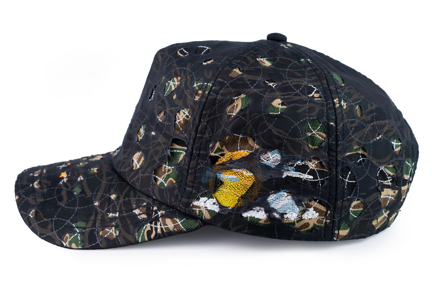 Towndust Wear away | Camo Sashiko | Onyx / Tiger camo