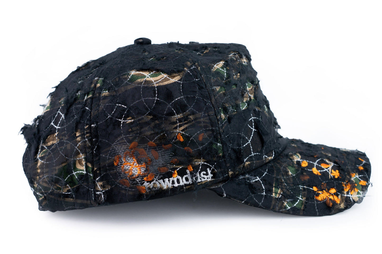 Towndust Wear away | Camo Sashiko | Onyx / Tiger camo