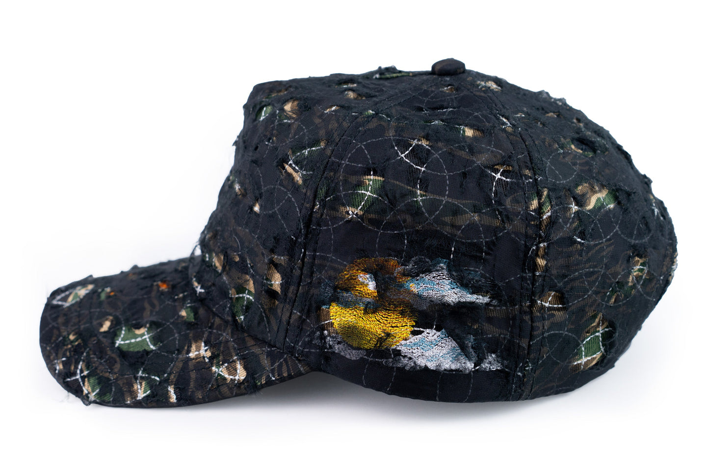 Towndust Wear away | Camo Sashiko | Onyx / Tiger camo