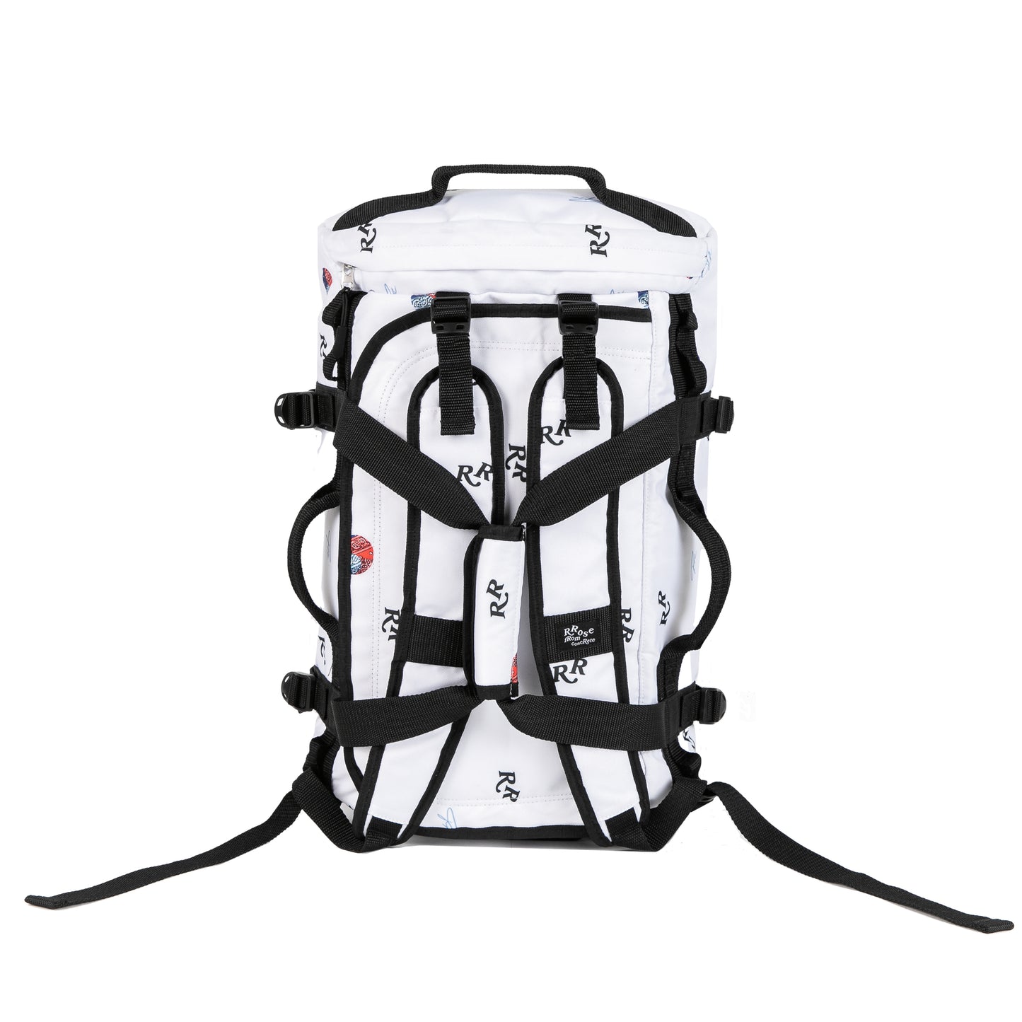 Rrose Yin-Yang Duffle Bag/Carry-On White/Black